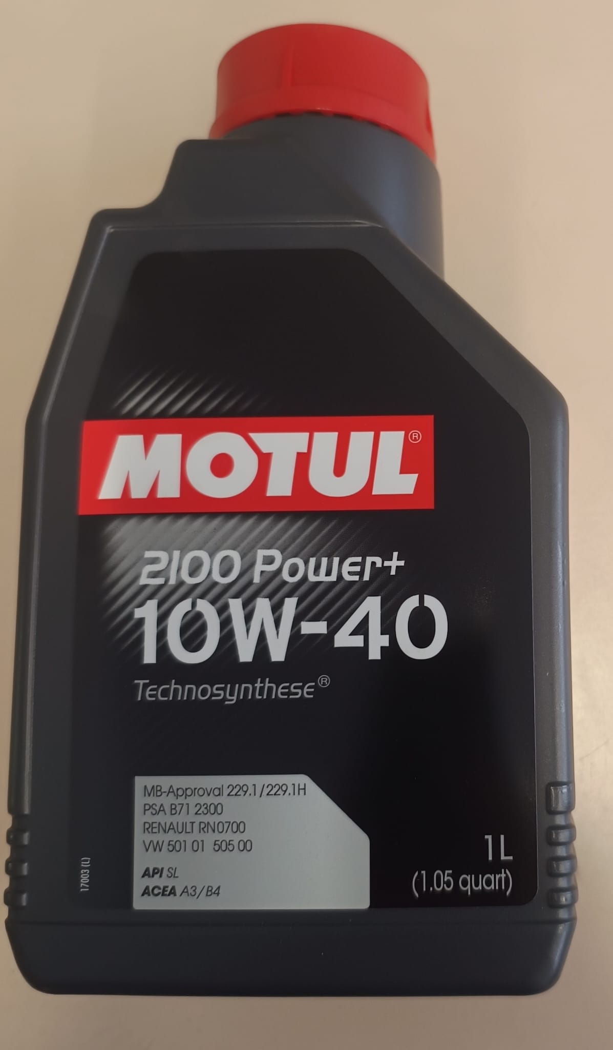 Cav10w40 - Motor oil 10W-40 Motul