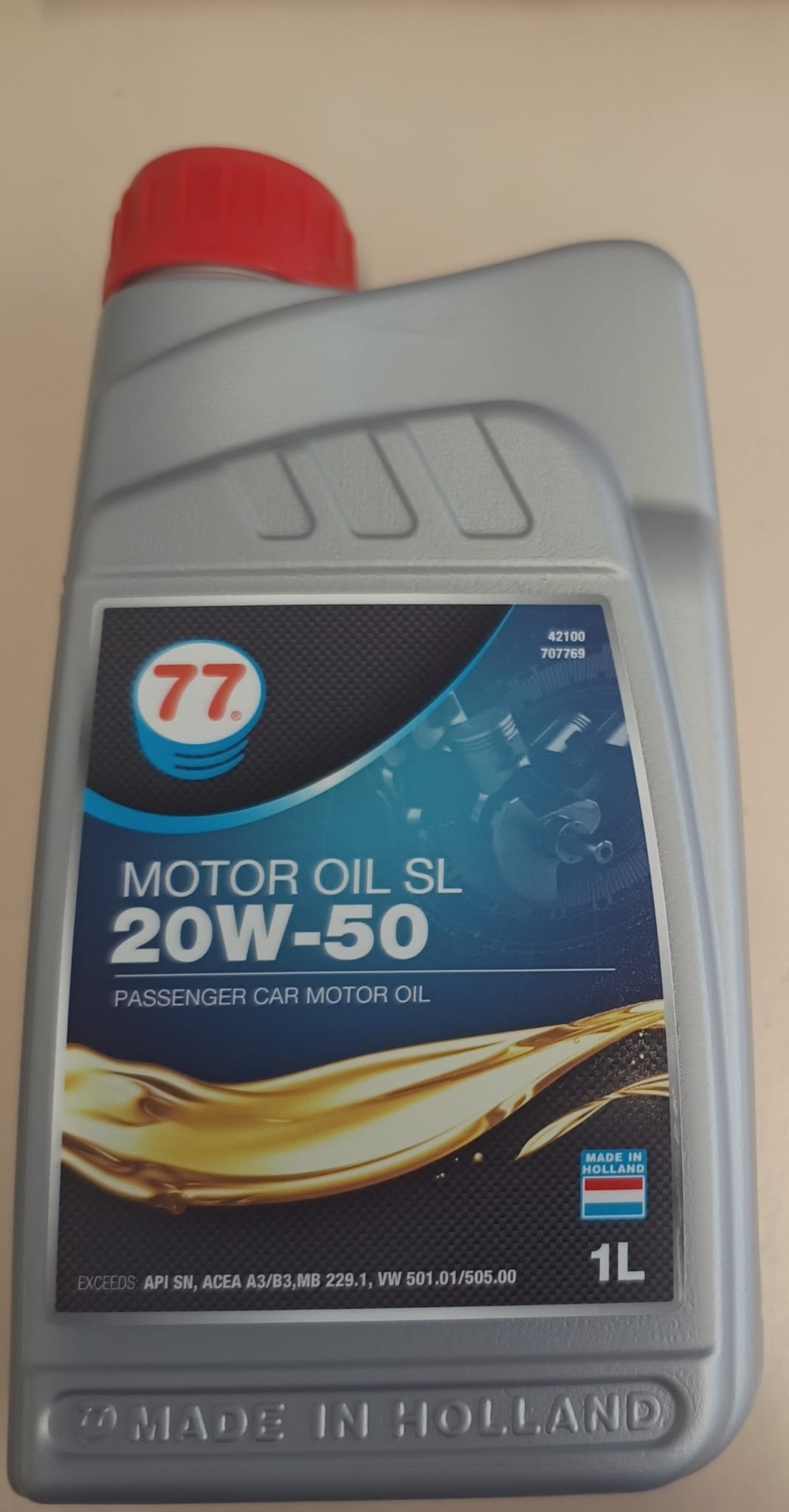 Cav2050 - Motor Oil 20W-50. only for 1600 engines